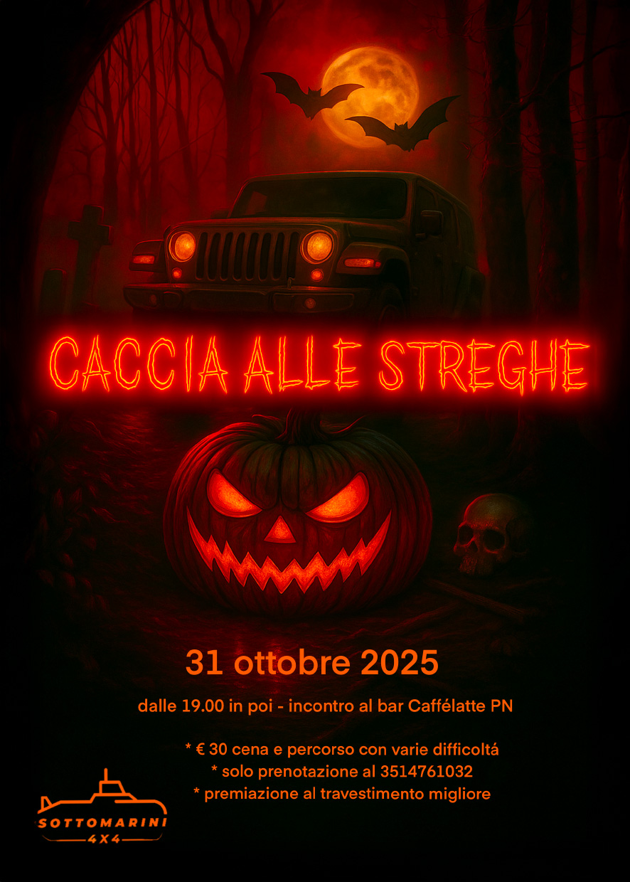 Caccia alle Streghe - Halloween Tour 2025