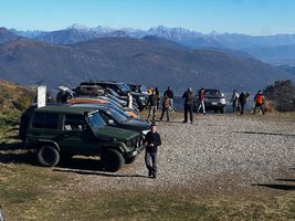 Galleria Tour forcella pala barzana monte jouf 4x4 10 novembre 2024