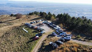 Galleria Tour forcella pala barzana monte jouf 4x4 10 novembre 2024