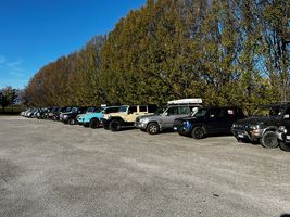 Galleria Tour forcella pala barzana monte jouf 4x4 10 novembre 2024