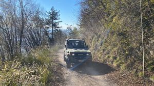 Galleria Tour forcella pala barzana monte jouf 4x4 10 novembre 2024